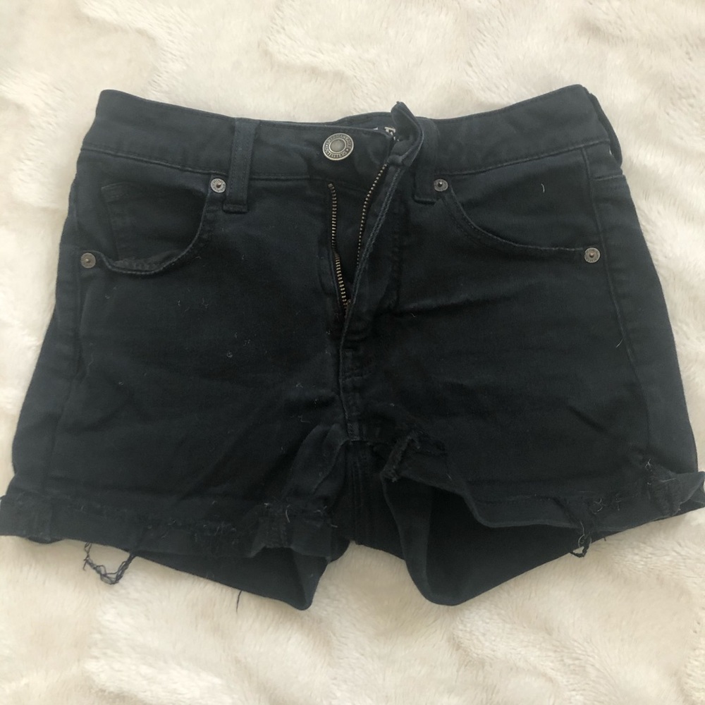 American Eagle 🦅 Black denim shorts